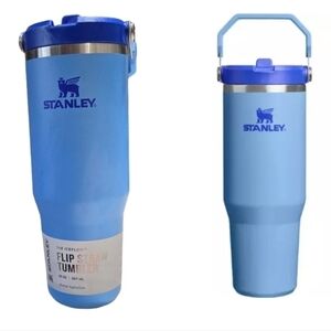 Stanley IceFlow 30 oz Flip Straw Tumbler in Blue Sky NEW